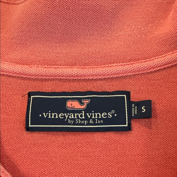 Vineyard Vines Pink Quarter-Zip Jacket - Picture 2 of 3